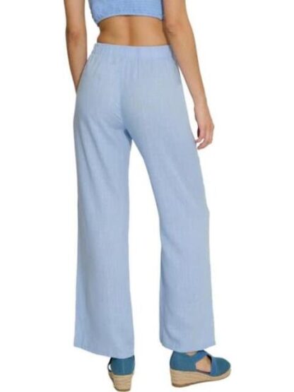 PANTALON DE LINO AZUL HOLLY LAND - Image 2