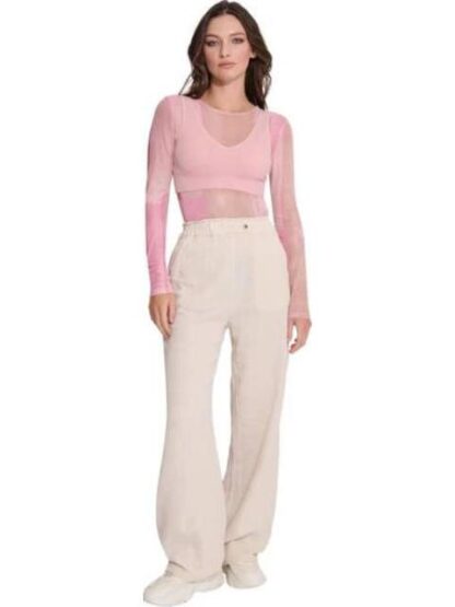 PANTALON DE LINO BEIGE HOLLY LAND