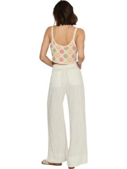 PANTALON DE LINO BEIGE HOLLY LAND - Image 6