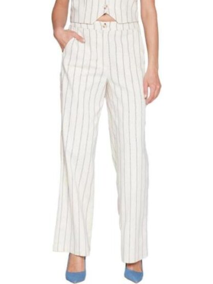 PANTALON DE LINO BLANCO HOLLY LAND - Image 2