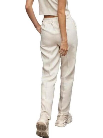 PANTALON DE LINO MARFIL HOLLY LAND - Image 3