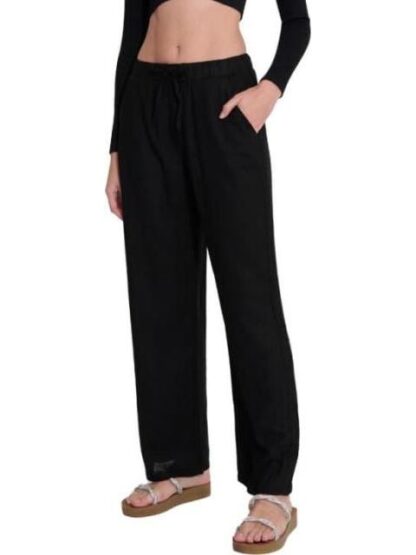 PANTALON DE LINO NEGRO HOLLY LAND - Image 3