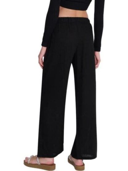PANTALON DE LINO NEGRO HOLLY LAND - Image 4