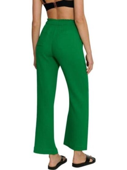 PANTALON DE LINO VERDE HOLLY LAND - Image 6