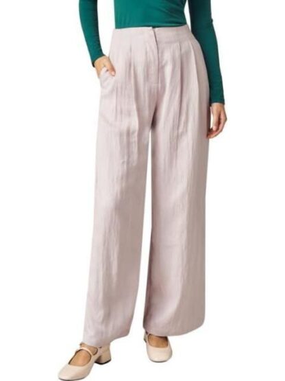 PANTALON DE VESTIR ANCHO PALO DE ROSA HOLLY LAND - Image 2