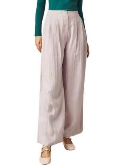 PANTALON DE VESTIR ANCHO PALO DE ROSA HOLLY LAND - Image 3