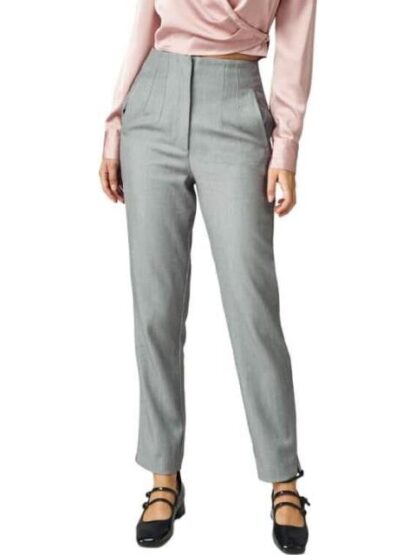 PANTALON DE VESTIR GRIS HOLLY LAND - Image 2