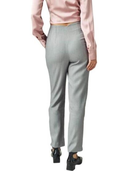 PANTALON DE VESTIR GRIS HOLLY LAND - Image 3