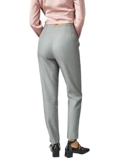 PANTALON DE VESTIR GRIS HOLLY LAND - Image 4