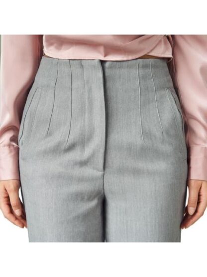 PANTALON DE VESTIR GRIS HOLLY LAND - Image 5