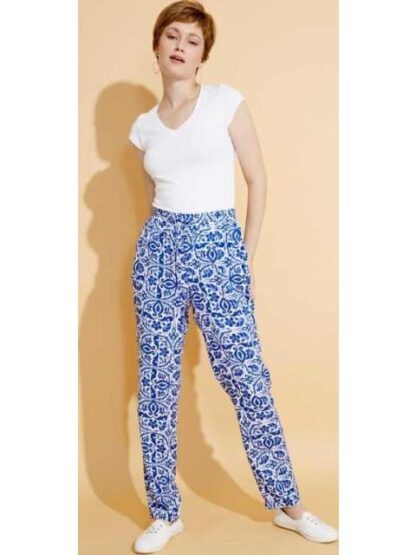 PANTALON ESTAMPADO RECTO AZUL PRIMARK - Image 5