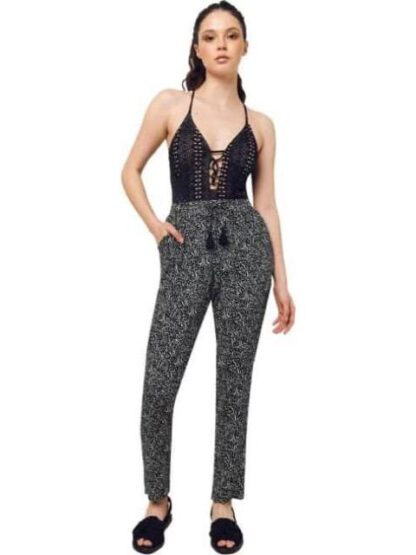 PANTALON JOGGER ESTAMPADO NEGRO PRIMARK - Image 4