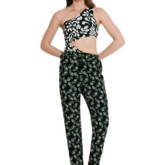 PANTALON ESTAMPADO RECTO NEGRO PRIMARK