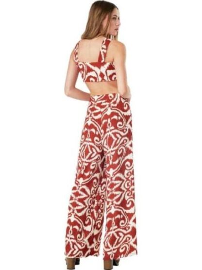 PANTALON ESTAMPADO ROJO LADRILLO HOLLY LAND - Image 4
