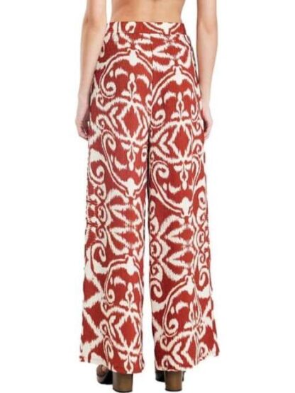 PANTALON ESTAMPADO ROJO LADRILLO HOLLY LAND - Image 5