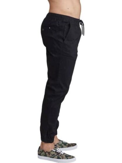 PANTALON JOGGER CINTURA REGULAR NEGRO NEXT CO - Image 4