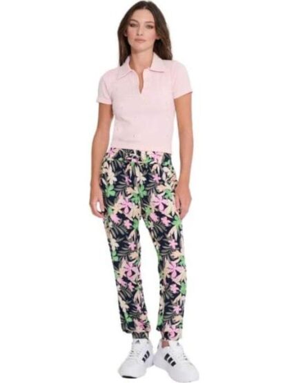 PANTALON JOGGER ESTAMPADO FLOREADO HOLLY LAND