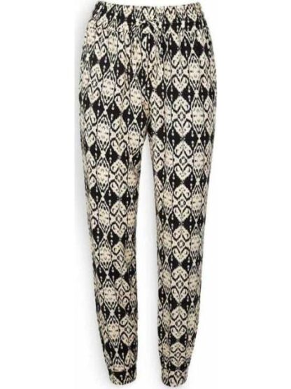PANTALON JOGGER ESTAMPADO NEGRO PRIMARK