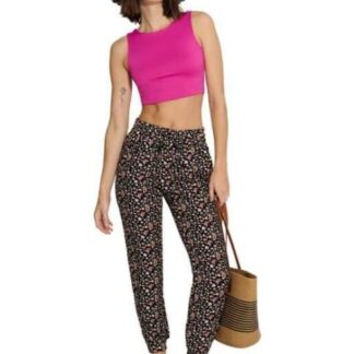 PANTALON JOGGER ESTAMPADO NEGRO PRIMARK