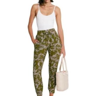 PANTALON JOGGER ESTAMPADO VERDE OLIVO PRIMARK