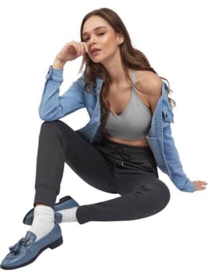 PANTALON JOGGER GRIS LOVE TO LOUNGE - Image 3