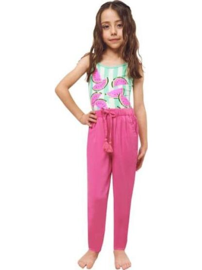 PANTALON JOGGER ROSA HOLLY LAND KIDS - Image 3