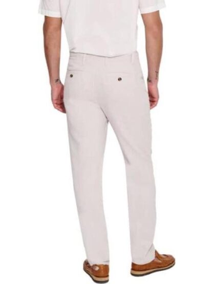PANTALON LINO BEIGE D.E.E.P SELECTION - Image 3