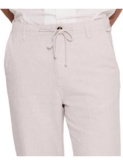PANTALON LINO BEIGE D.E.E.P SELECTION - Image 5