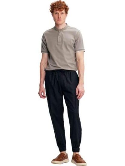 PANTALON LINO NEGRO NEXT CO