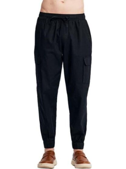 PANTALON LINO NEGRO NEXT CO - Image 3