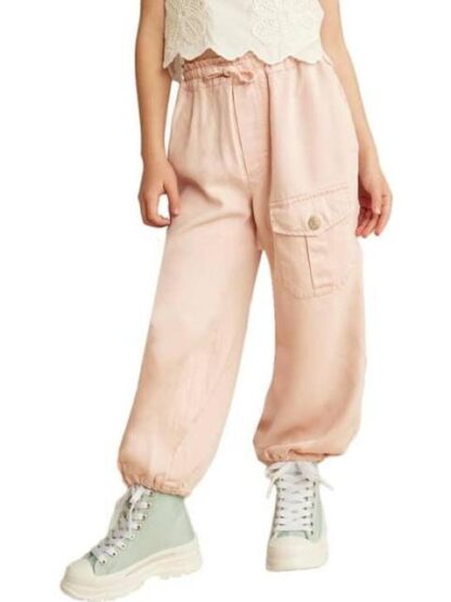 PANTALON LINO ROSA HOLLY LAND KIDS - Image 4