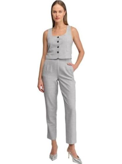 PANTALON LISO GRIS HOLLY LAND