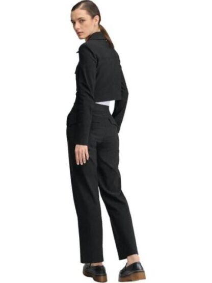 PANTALON LISO STRETCH NEGRO HOLLY LAND - Image 6