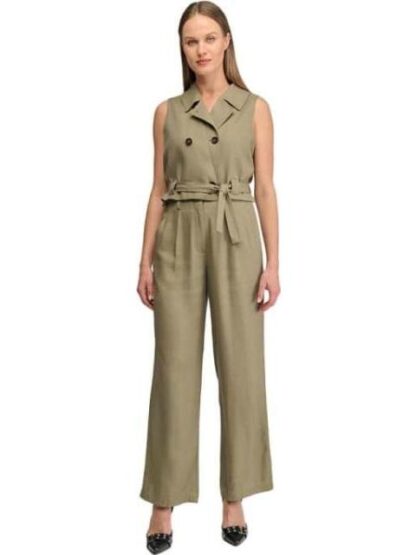 PANTALON LISO VERDE OLIVO HOLLY LAND