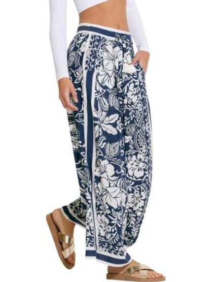 PANTALON PIERNA ANCHA AZUL HOLLY LAND - Image 4