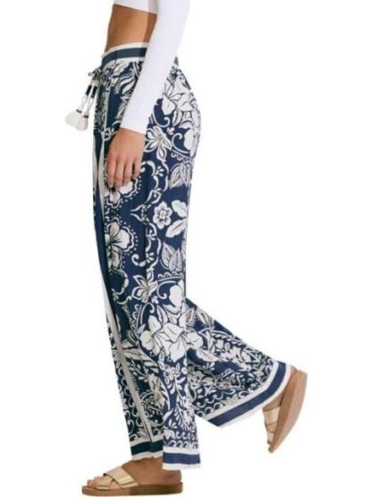 PANTALON PIERNA ANCHA AZUL HOLLY LAND - Image 5