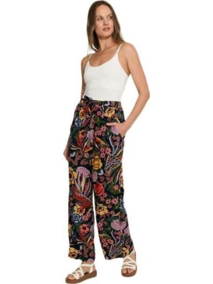 PANTALON PIERNA ANCHA AZUL MARINO PRIMARK