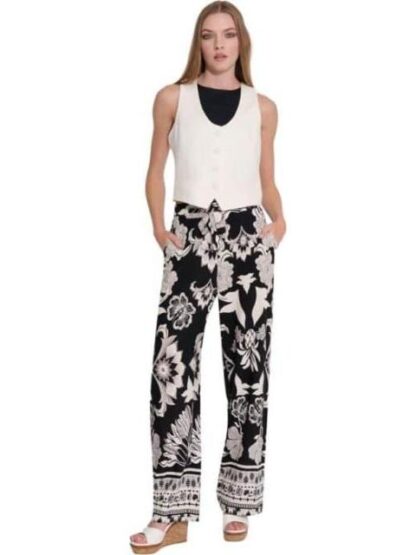 PANTALON PIERNA ANCHA NEGRO PRIMARK