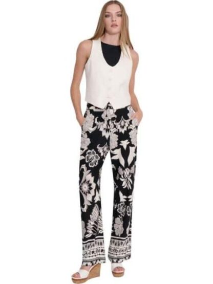 PANTALON PIERNA ANCHA NEGRO PRIMARK - Image 4