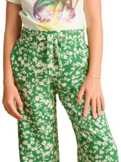 PANTALON PIERNA ANCHA VERDE HOLLY LAND KIDS - Image 5