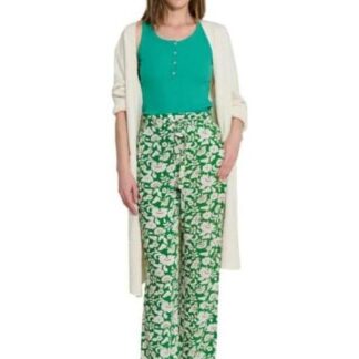 PANTALON PIERNA ANCHA VERDE PRIMARK