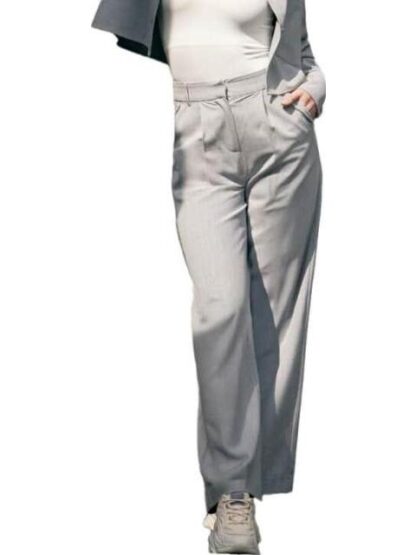 PANTALON RAYAS GRIS HOLLY LAND - Image 2
