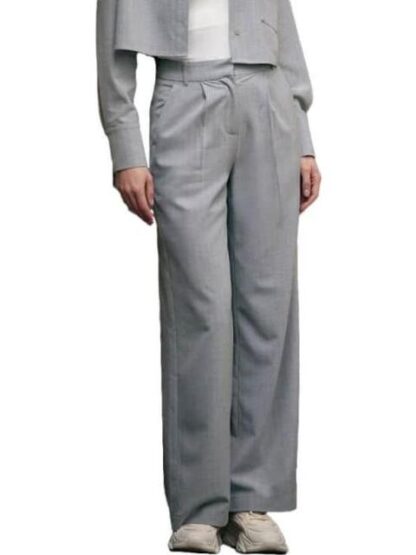 PANTALON RAYAS GRIS HOLLY LAND - Image 3