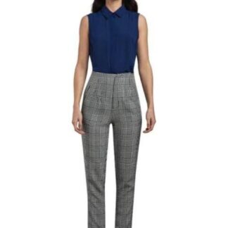 PANTALON RECTO CINTURA REGULAR GRIS HOLLY LAND