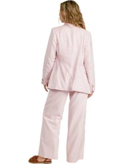 PANTALON SASTRE DE LINO ROSA HOLLY LAND - Image 2
