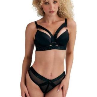 PANTI CORTE TANGA NEGRO LOVE TO LOUNGE