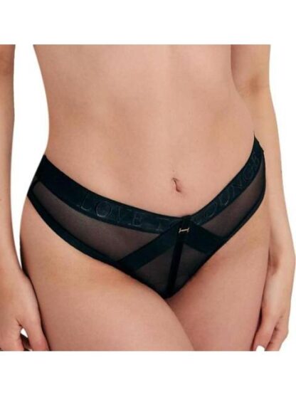 PANTI CORTE TANGA NEGRO LOVE TO LOUNGE - Image 2