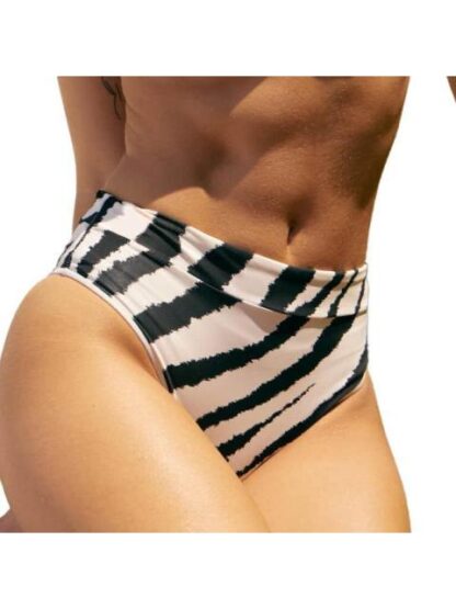 PANTI DE BIKINI CONTROL DE ABDOMEN BLANCO/NEGRO HOLLY LAND - Image 5