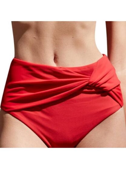 PANTI DE BIKINI DRAPEADO ROJO HOLLY LAND - Image 4