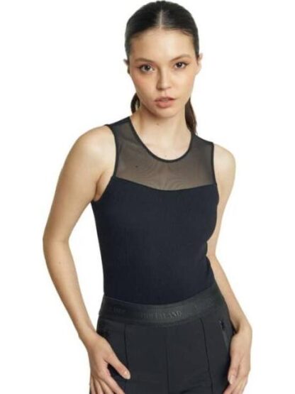 BODY CON TRANSPARENCIA NEGRO HOLLY LAND - Image 4